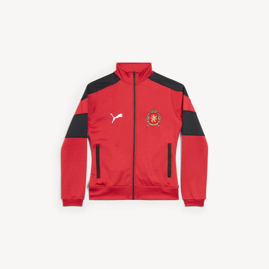 Balenciaga I Puma Fitted Tracksuitjacka i svart/röd