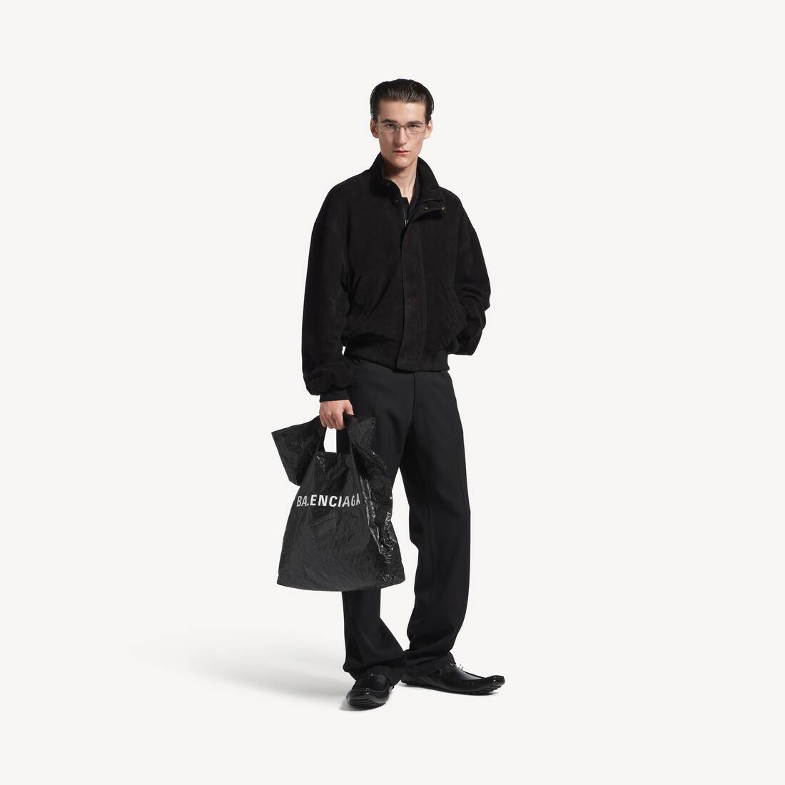 Herrarnas blouson i svart