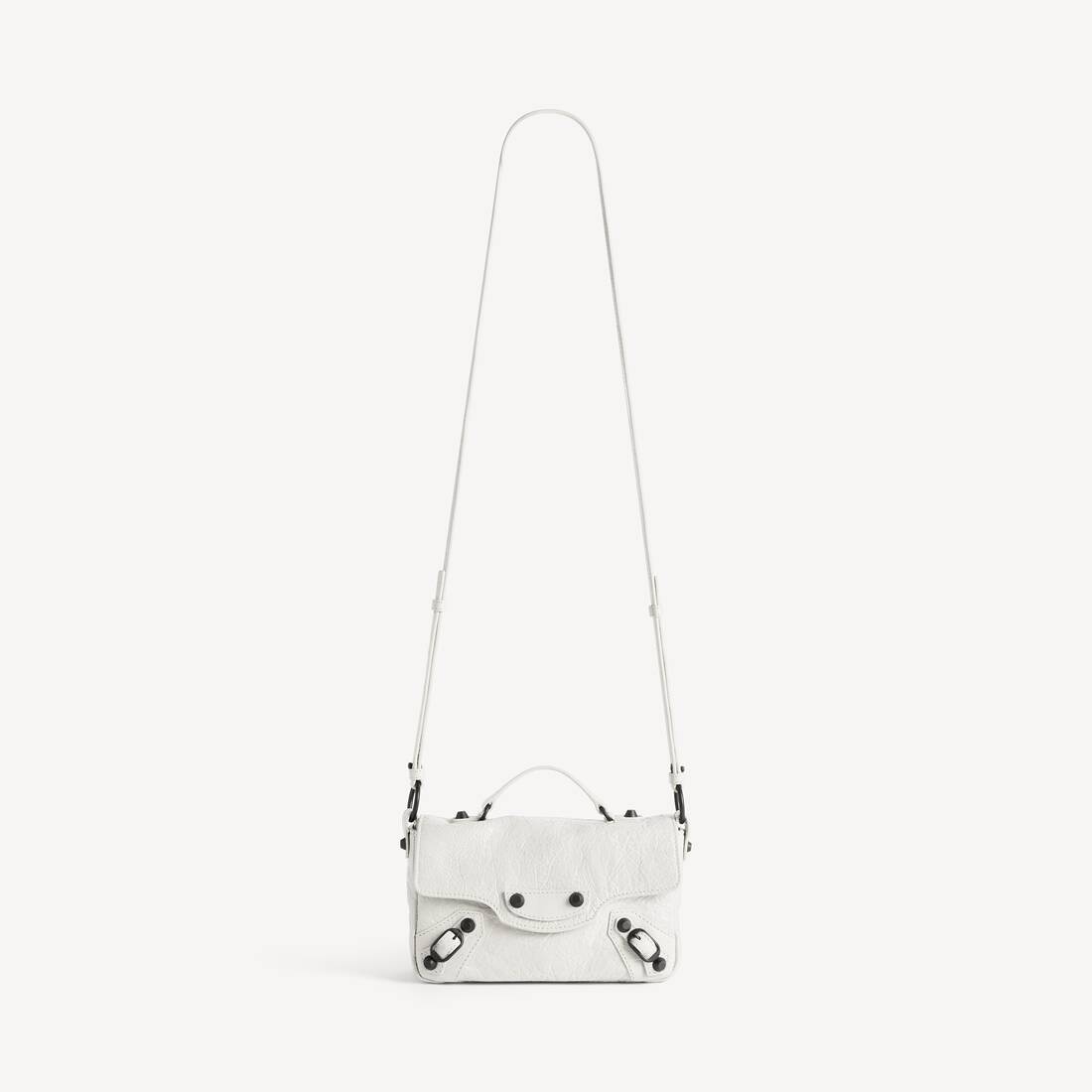 Kvinnors Le City Flap Bag Nano i Optic White