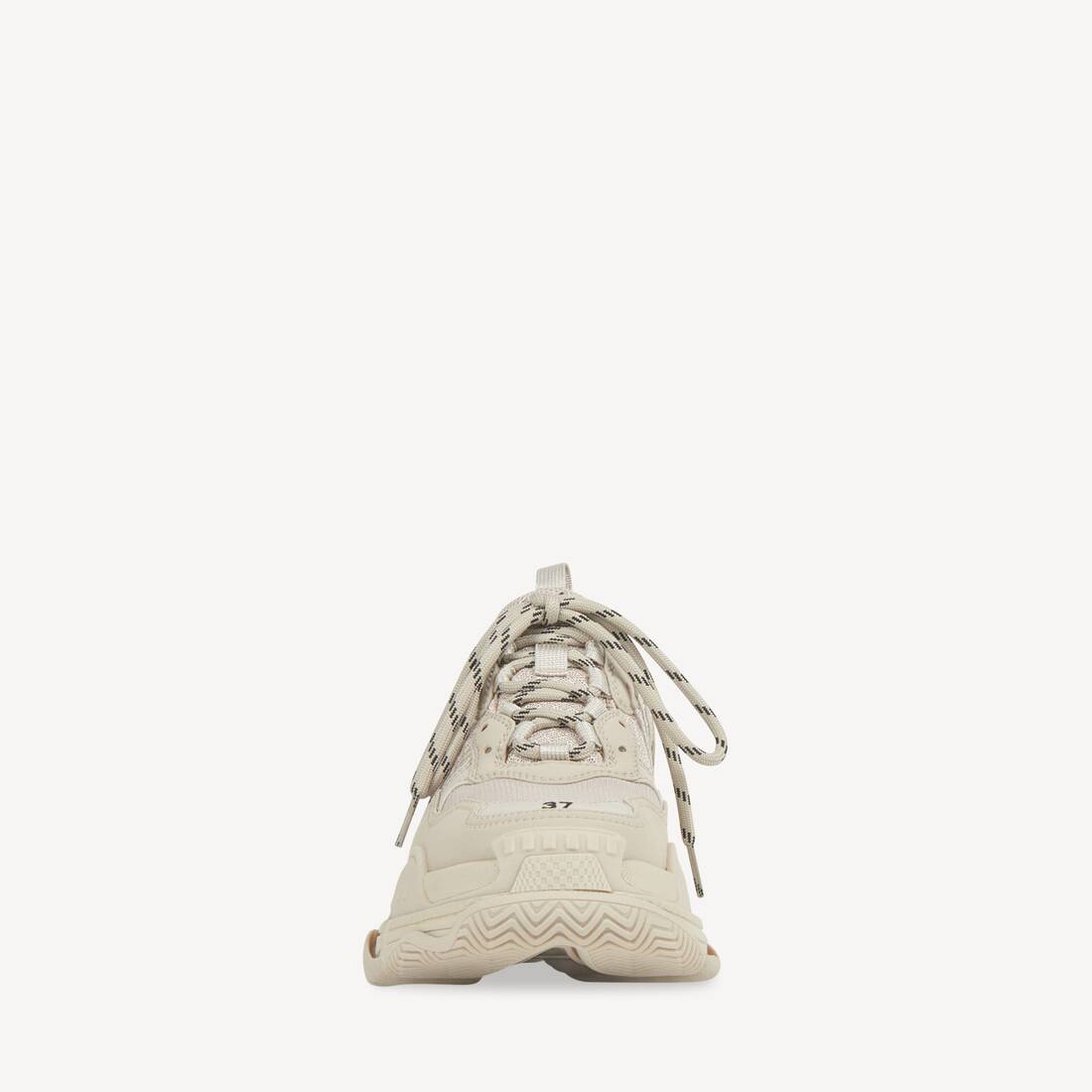 Damas Triple S-snickare i beige