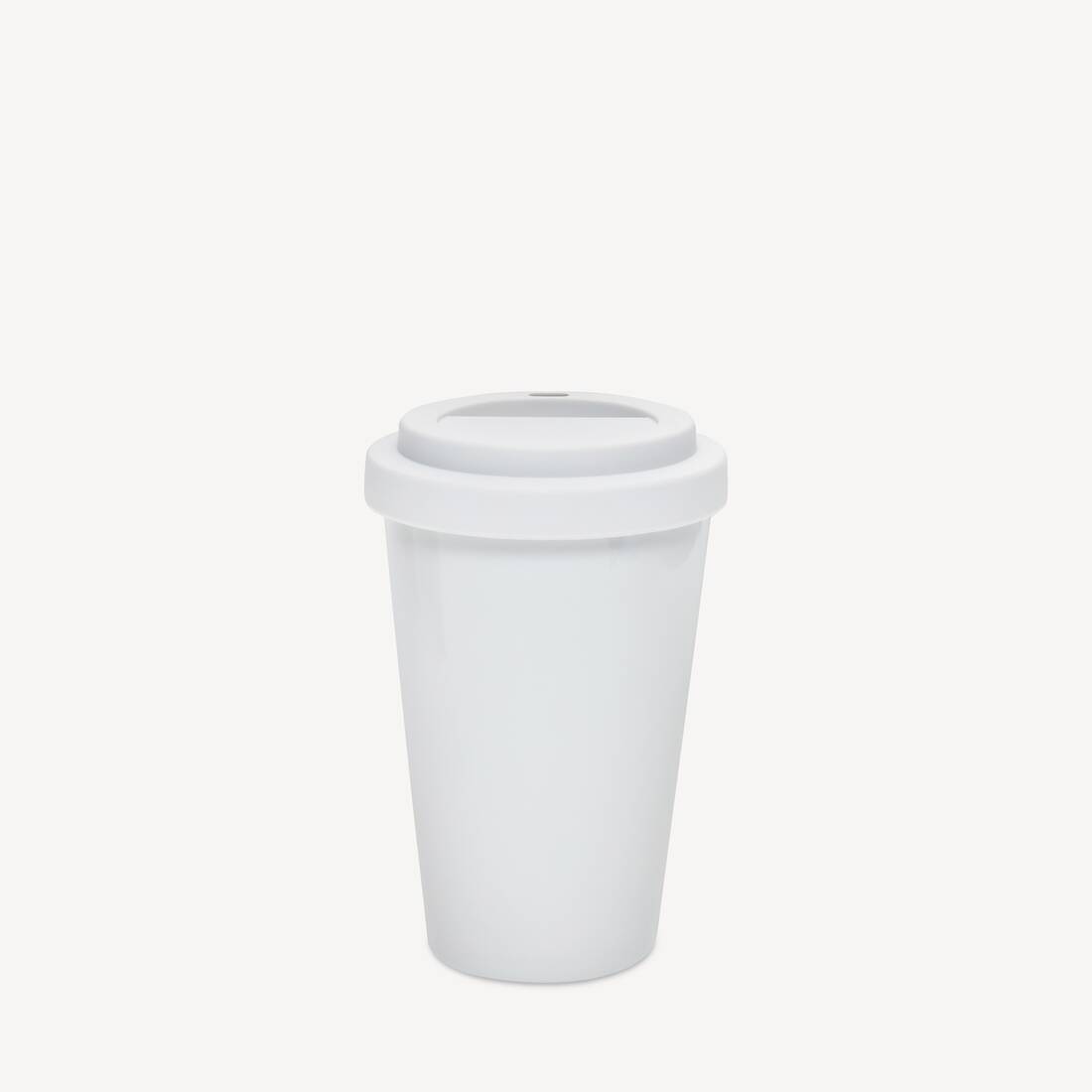 New York-kaffekopp i vitt