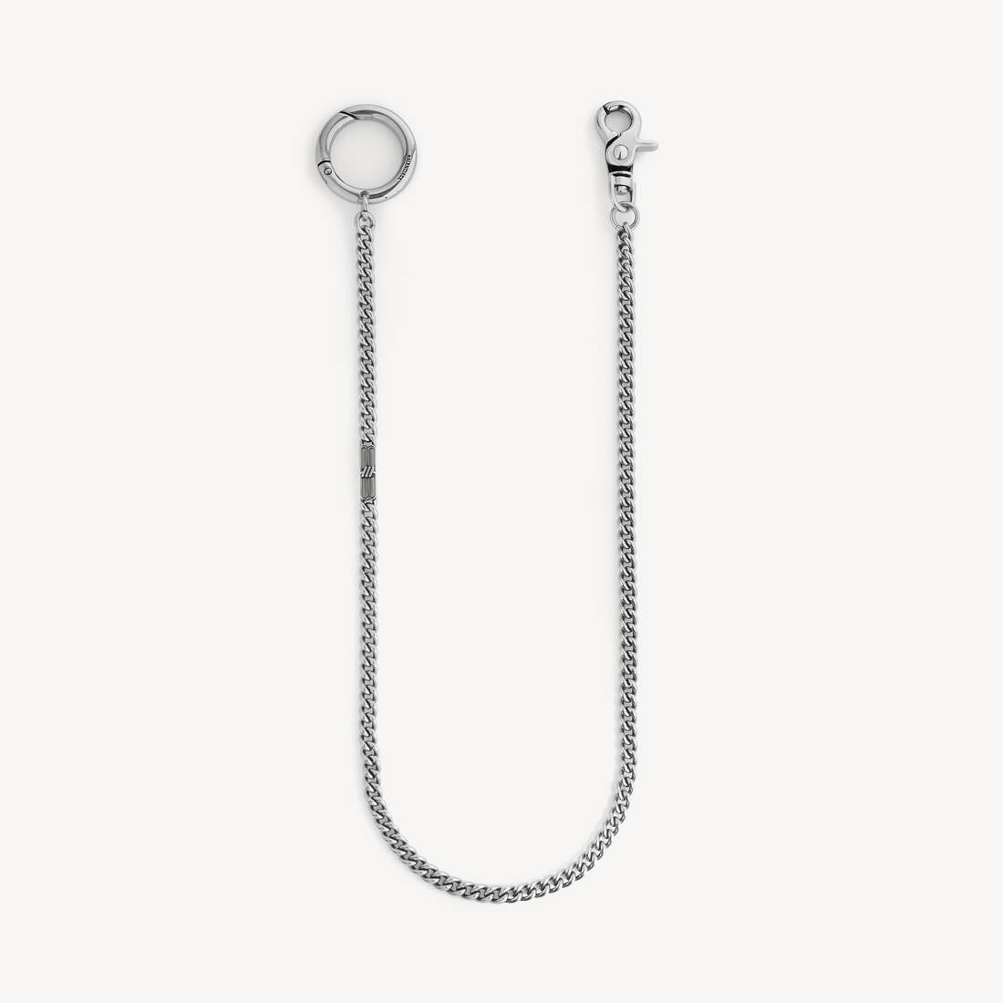 Herrarnas Bb Icon byxkedja i antik silver