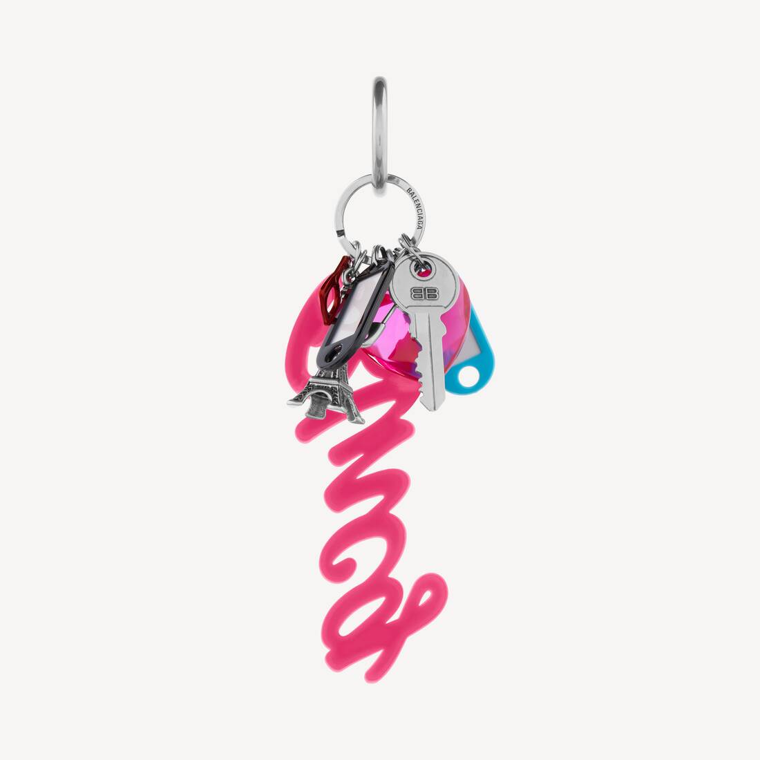 Kvinnas charm/nötklipp Hourglass mjuk stor minnesmärke i flerfärgat