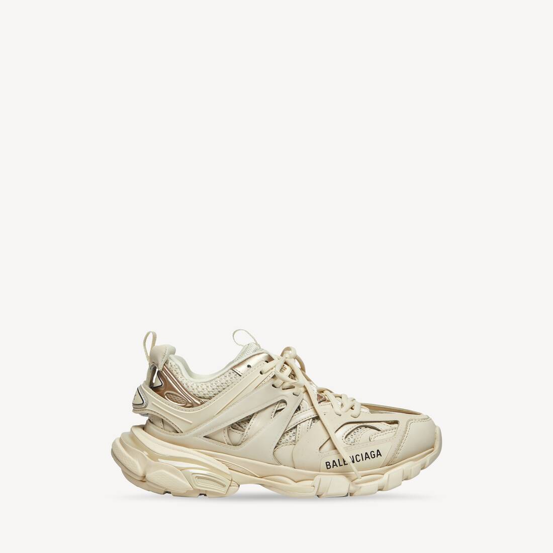Damens trackstövlar i beige