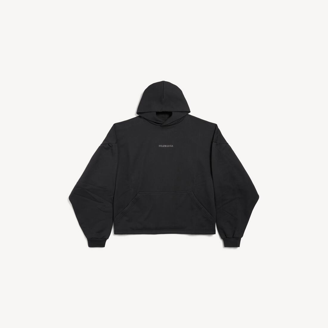 Kvinnors Balenciaga bakcropped huvudduk i svart