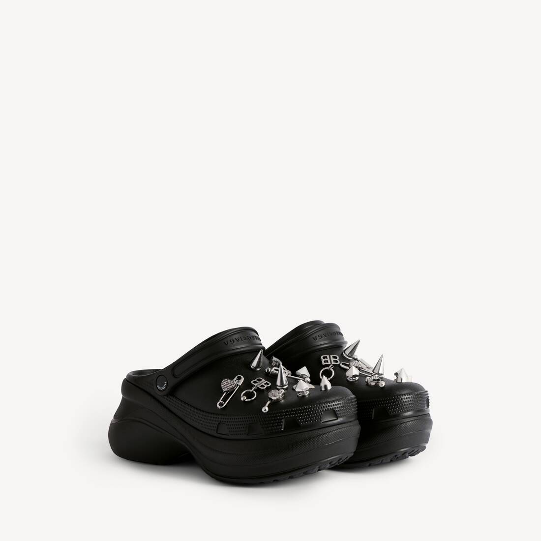 Herrars Crocs™ Mule Jibbitz™ i svart