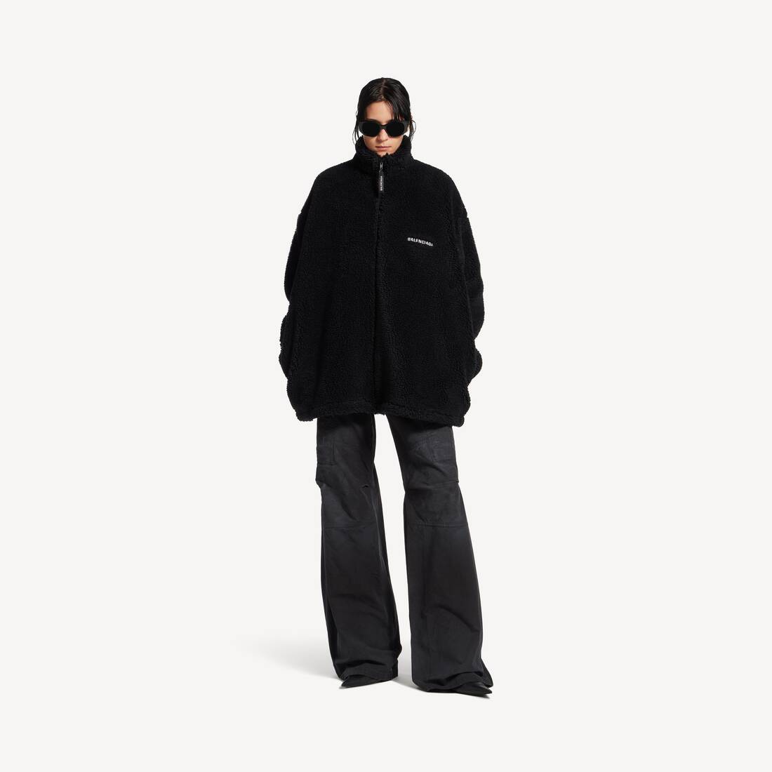 Damas Balenciaga bakåtkläd i svart