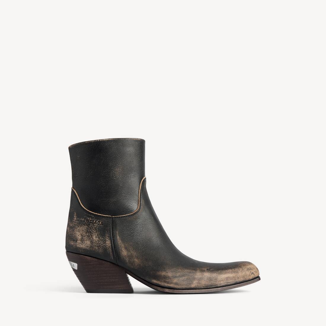 Kvinnors Memphis Bootie i svart/beige