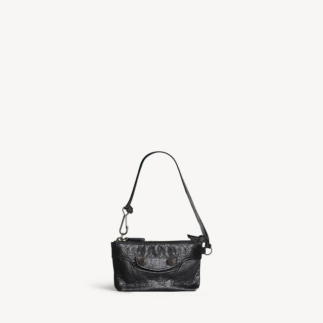 Kvinnors Le City Zippad Pouch Charm i svart