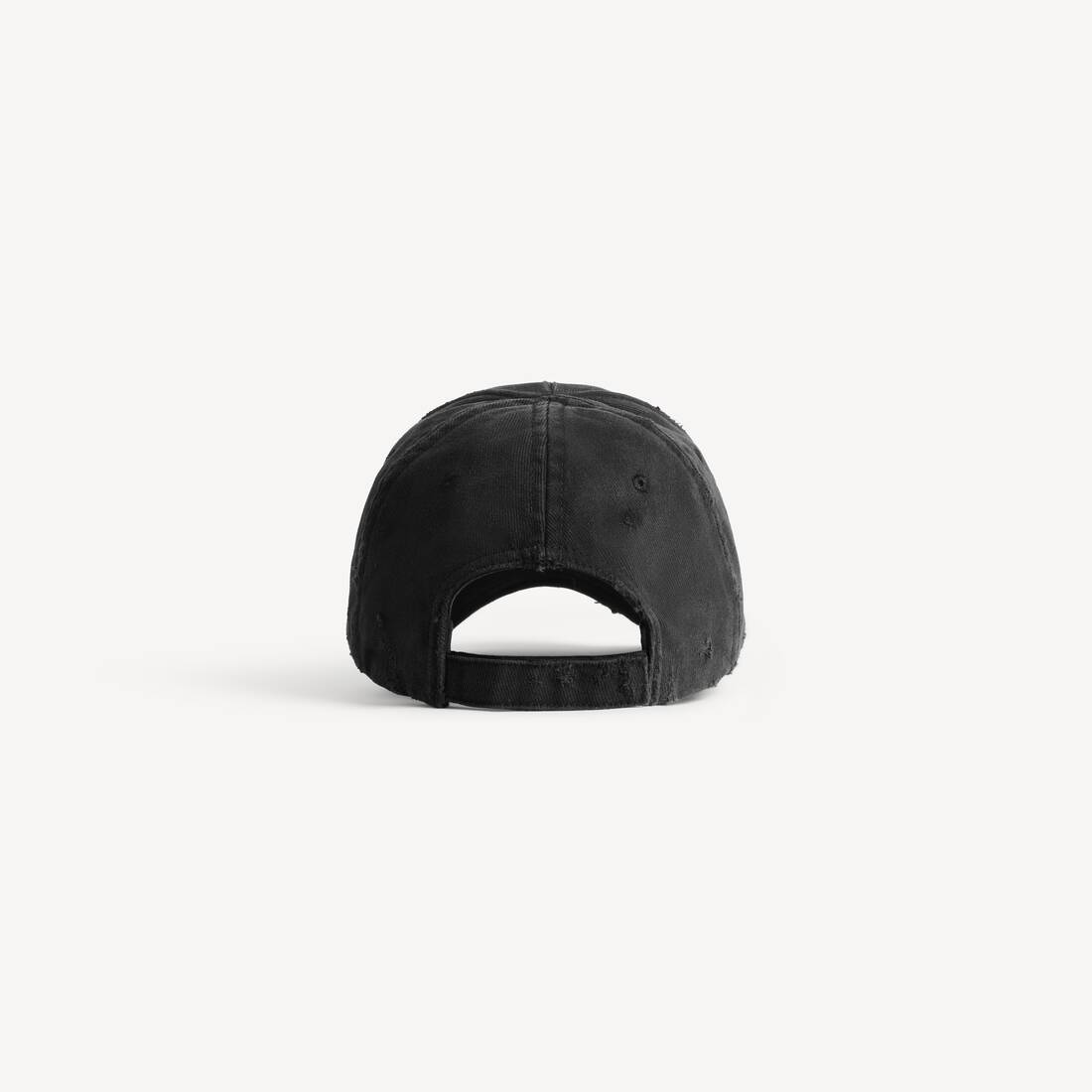 Herrars DIY Balenciaga bakre hatten i svart