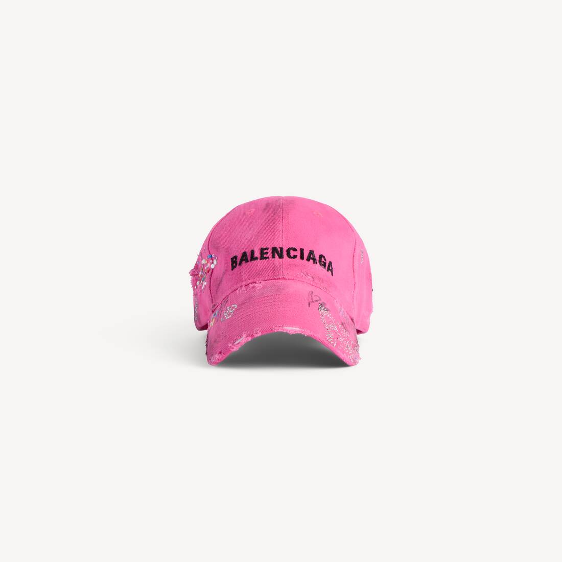 Herrars upprymd hatten i rosa