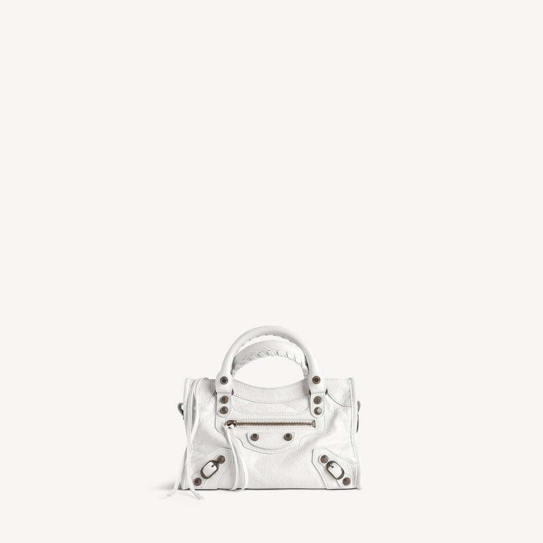 Damkassett Le City Bag Mini i optisk vit