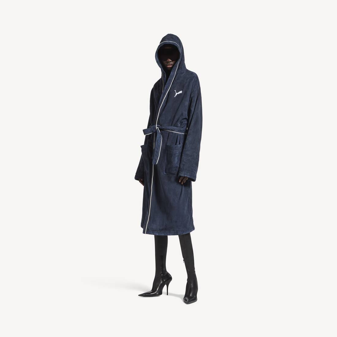 Balenciaga I Puma badrock i vaskad blå
