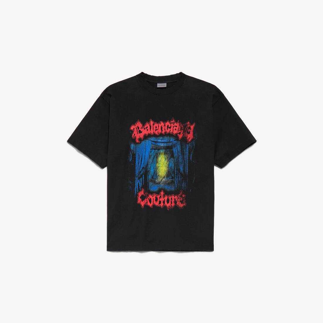 Herrars Salon De Couture T-shirt Medium Fit i svart