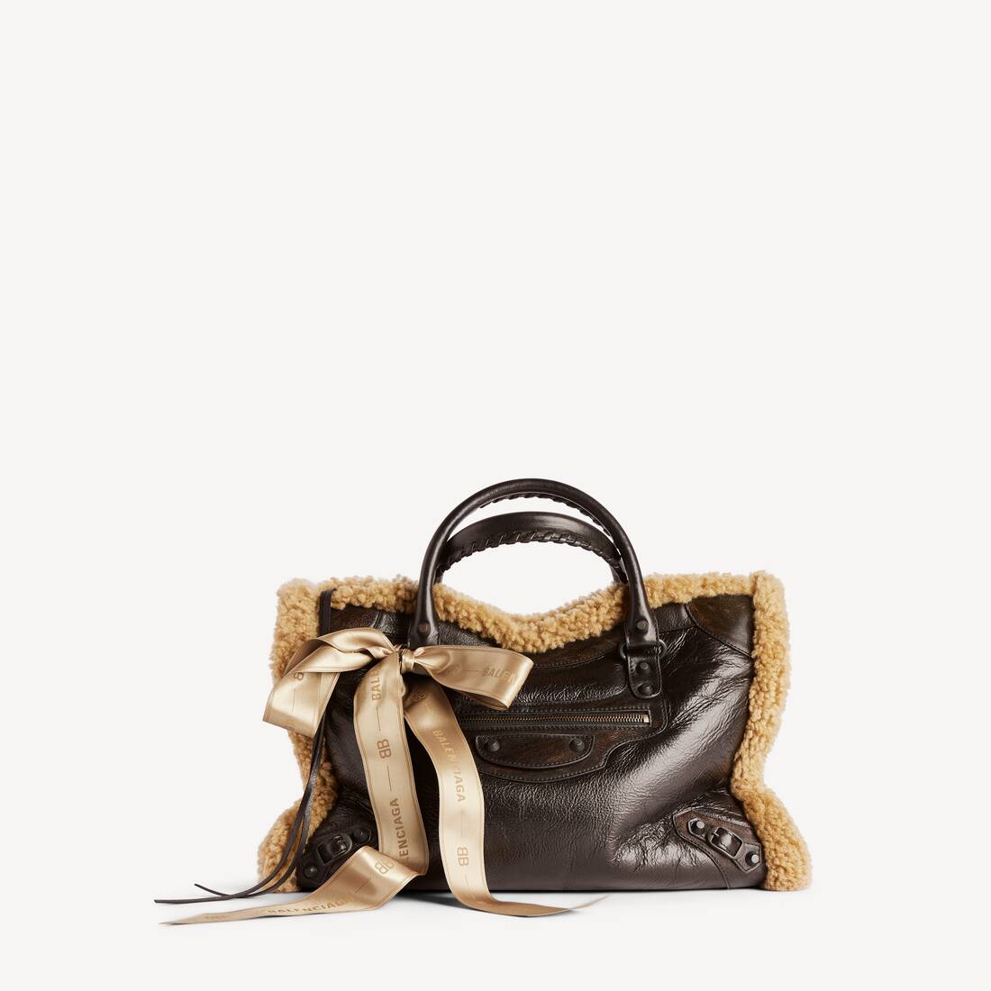Damkassett Le City Bag medium i brunt/bjäss