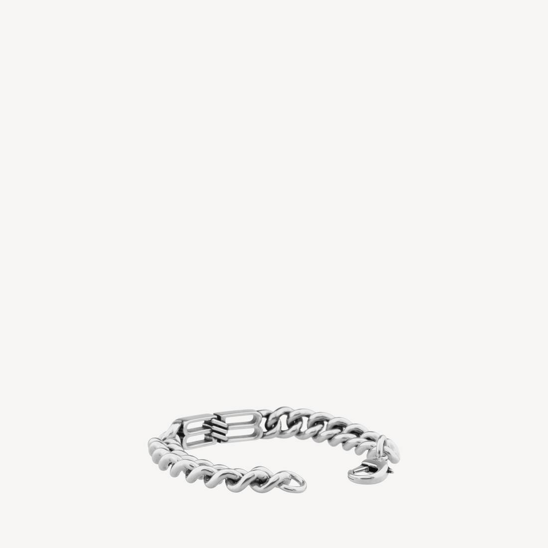 BB Icon Gourmettearmband i antik silver
