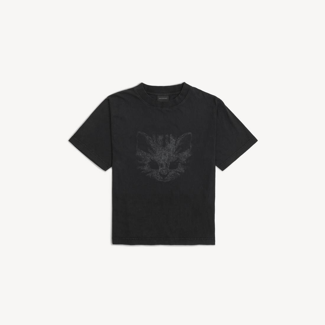 Kittycat-tröja för kvinnor Medium fit i släckt svart/vitt