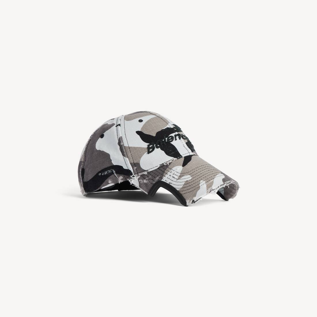 Herrars diamant B-cap i grå/svart