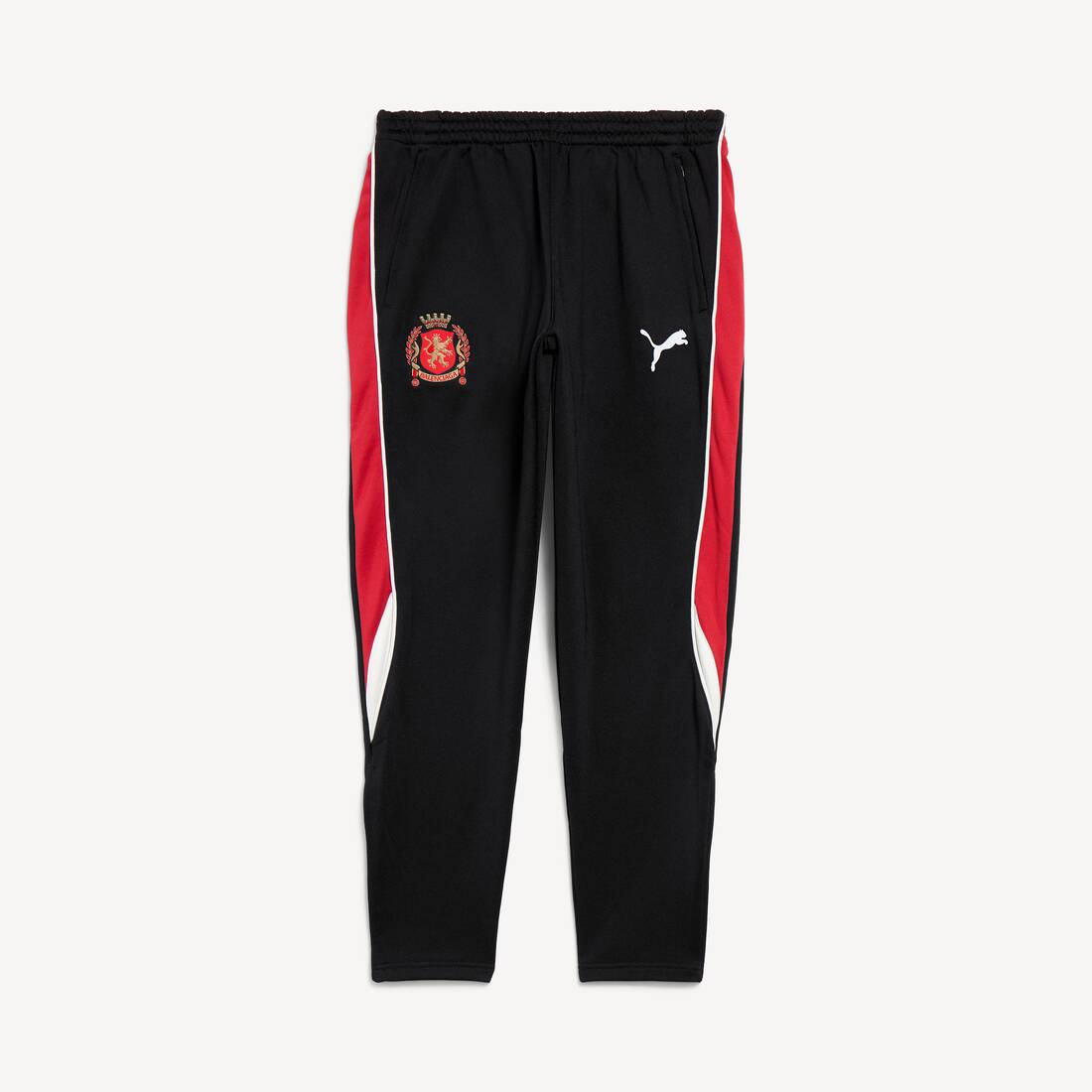 Balenciaga I Puma Fitted Tracksuitbyxor i svart/rött