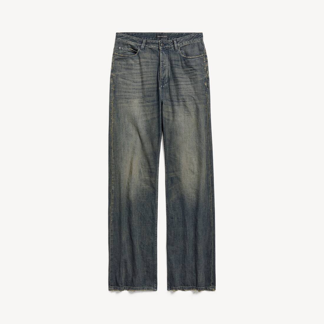 Herrars låg crotchbyxor i blått