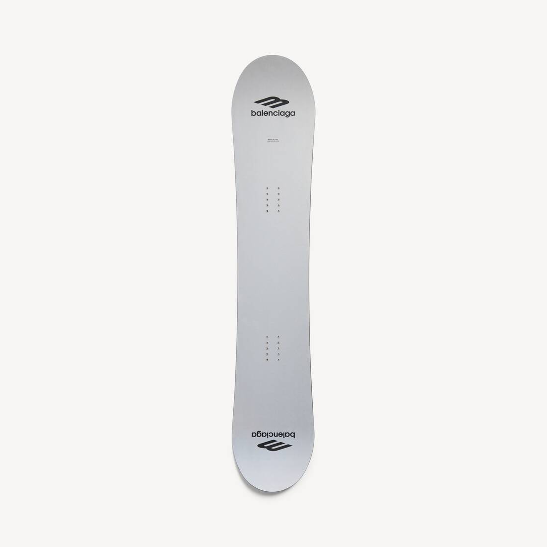 Snöboard i silver