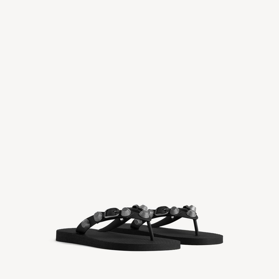 Kvinnors Cagole Thong-sandaler i svart