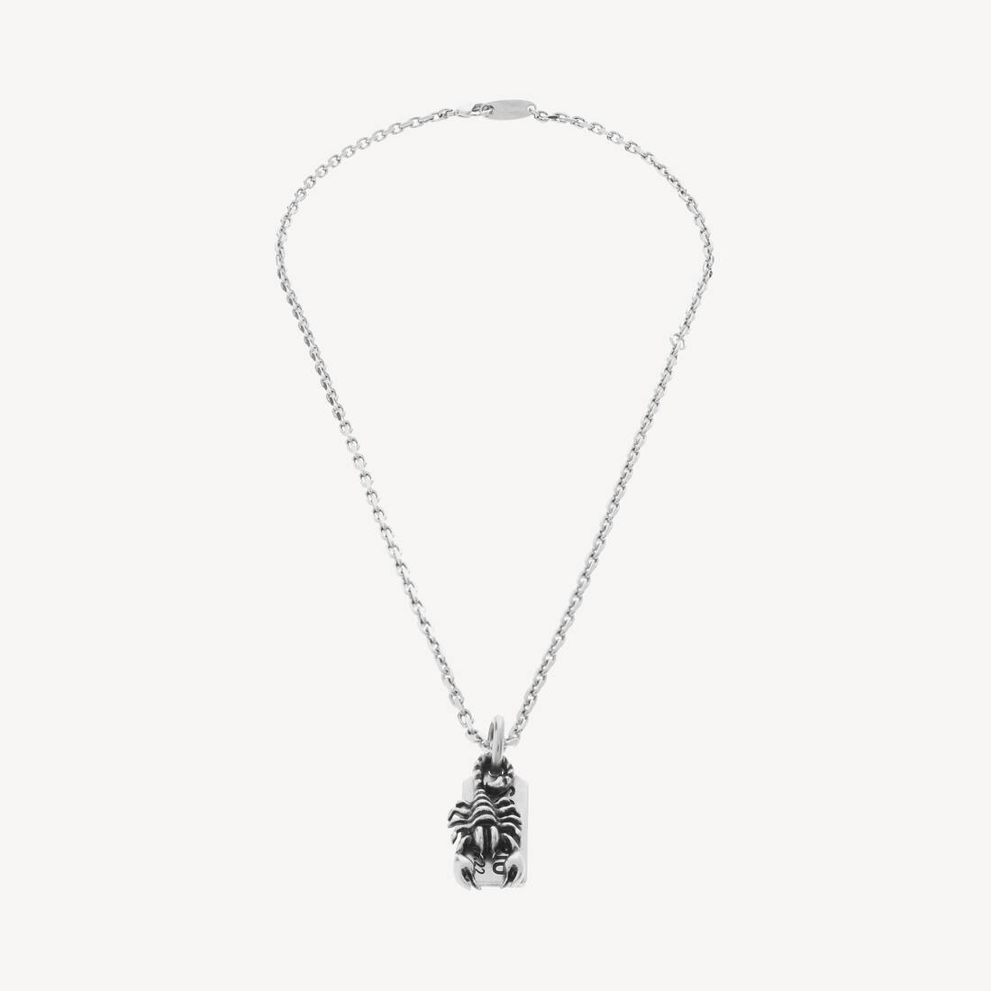 Horoskop Skorpion halsband i silver