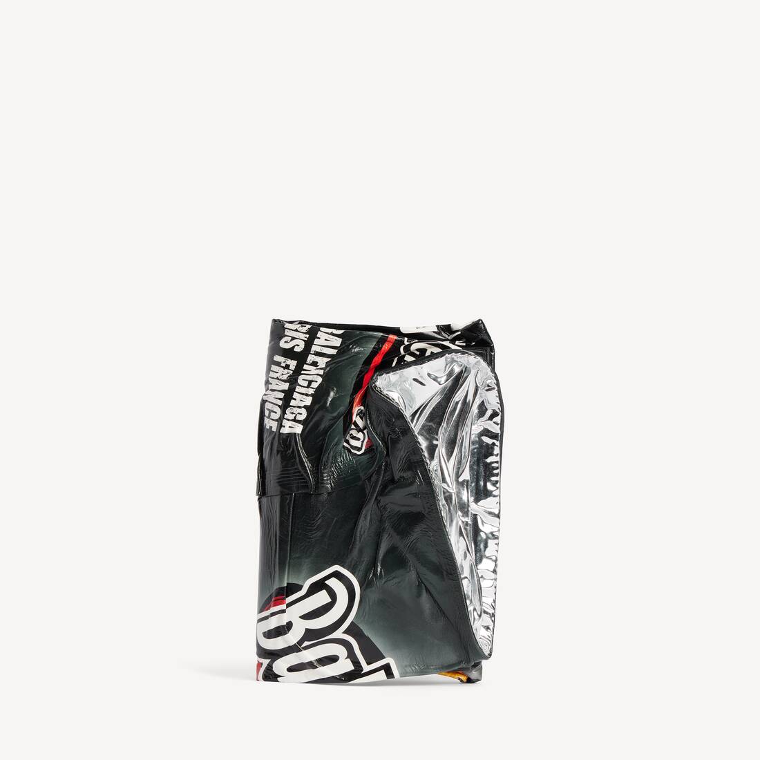Mäns Chips-passportfodral i svart
