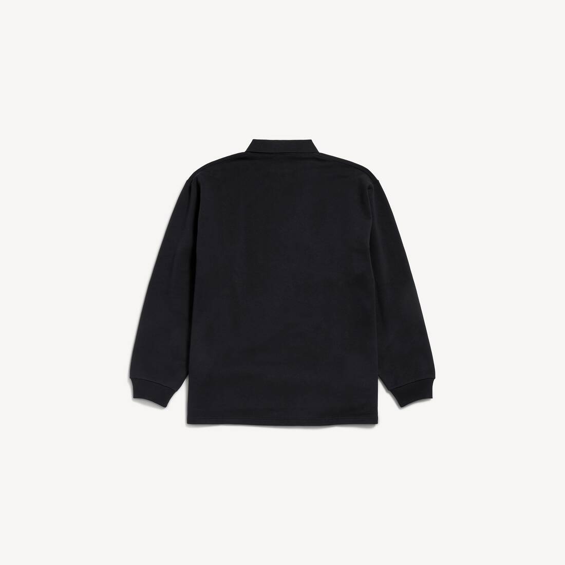 Herrarnas Laurel Classic långärmsad oversized poloklänning i svart