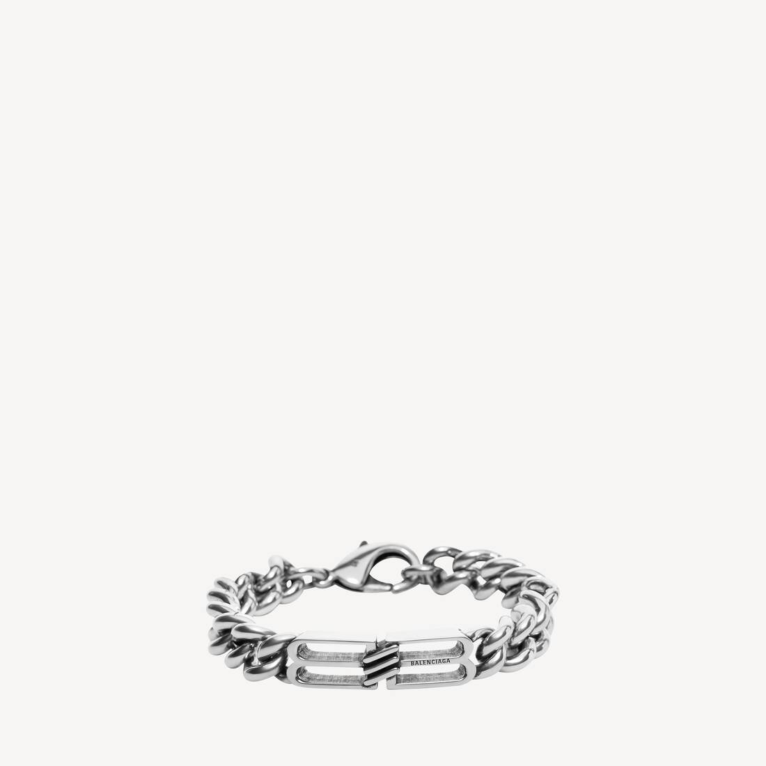 BB Icon Gourmettearmband i antik silver