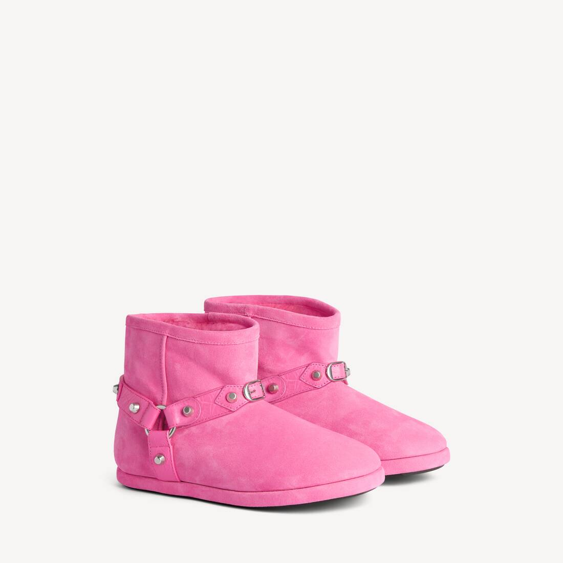 Damas Alaska Soft Bootie i mörk rosa