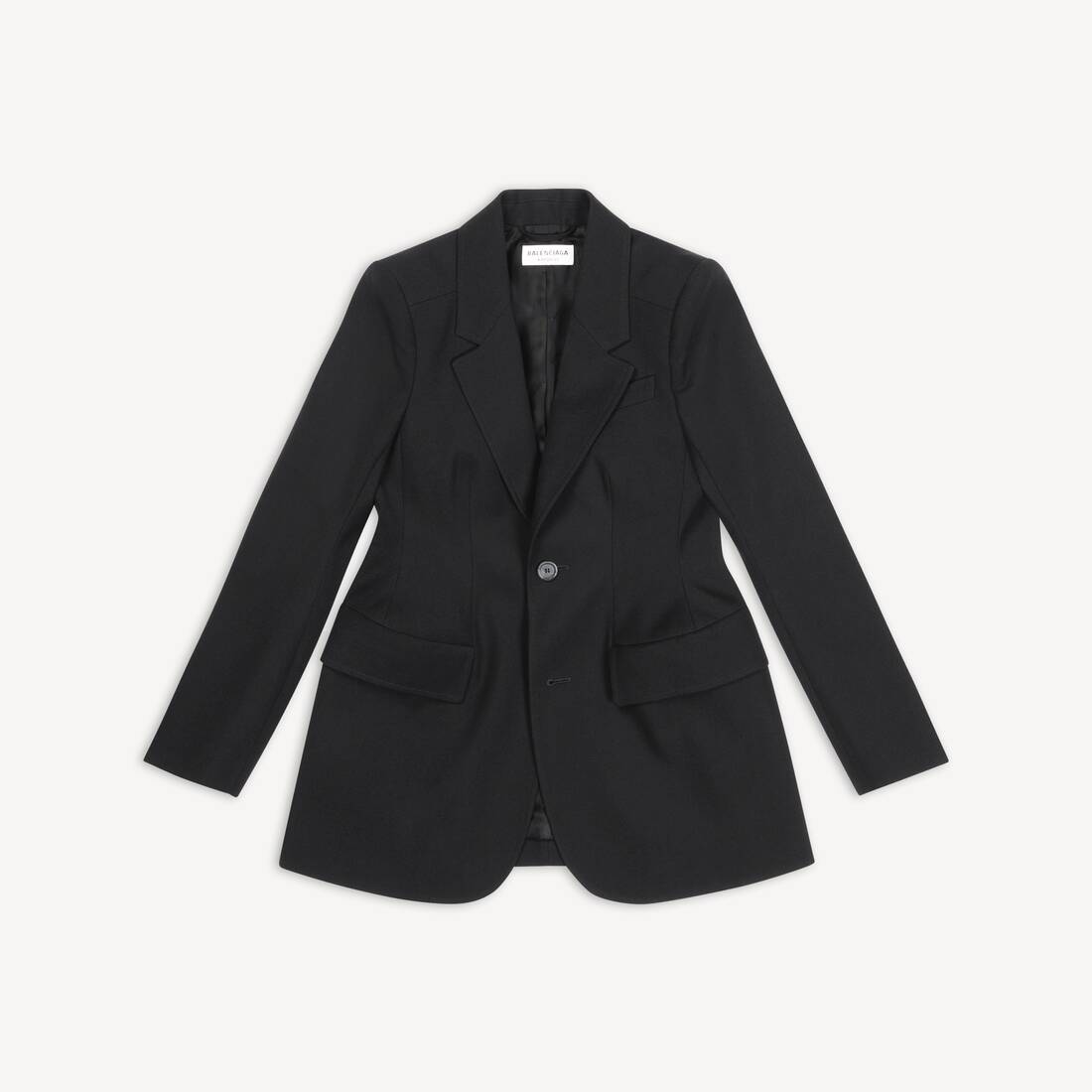Damas hourglass jacka i svart