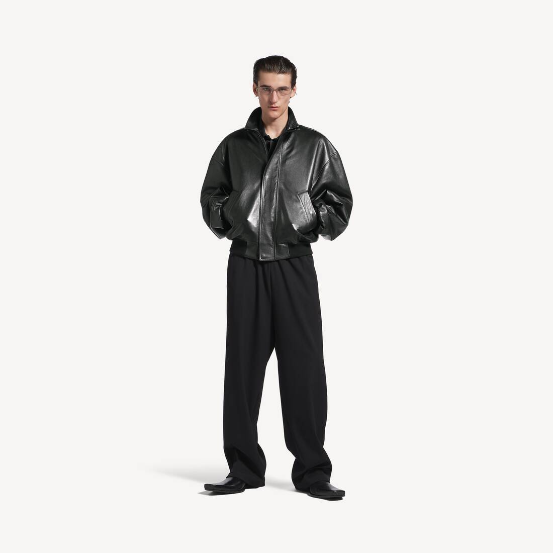 Herrarnas blouson i svart
