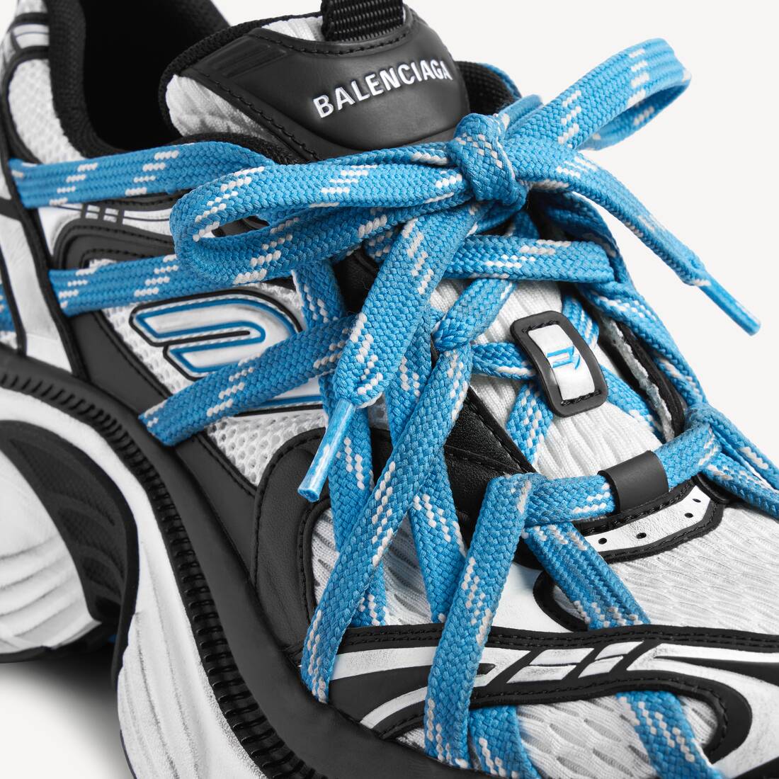 Herrarnas 6xl Extreme Laces-sko i vitt/blått/svart