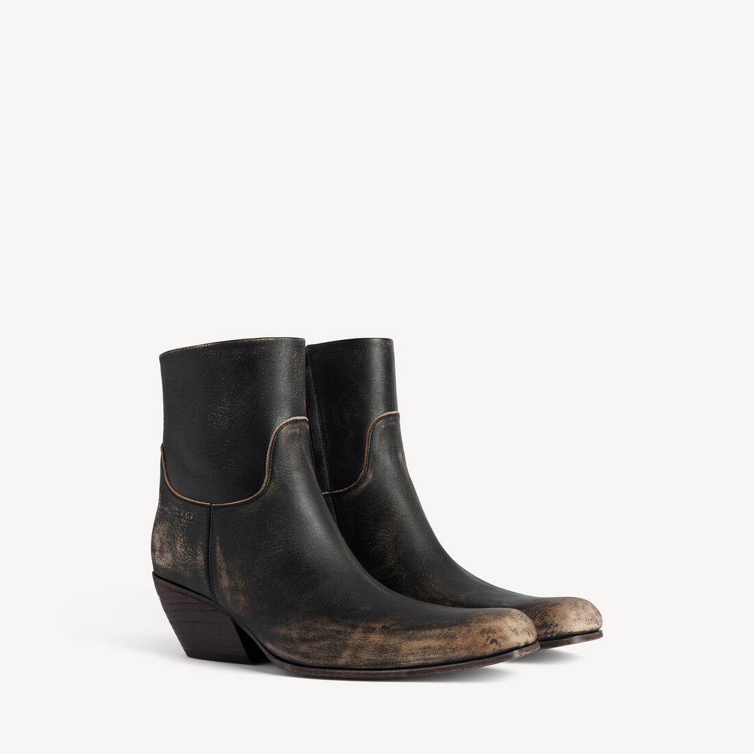 Kvinnors Memphis Bootie i svart/beige