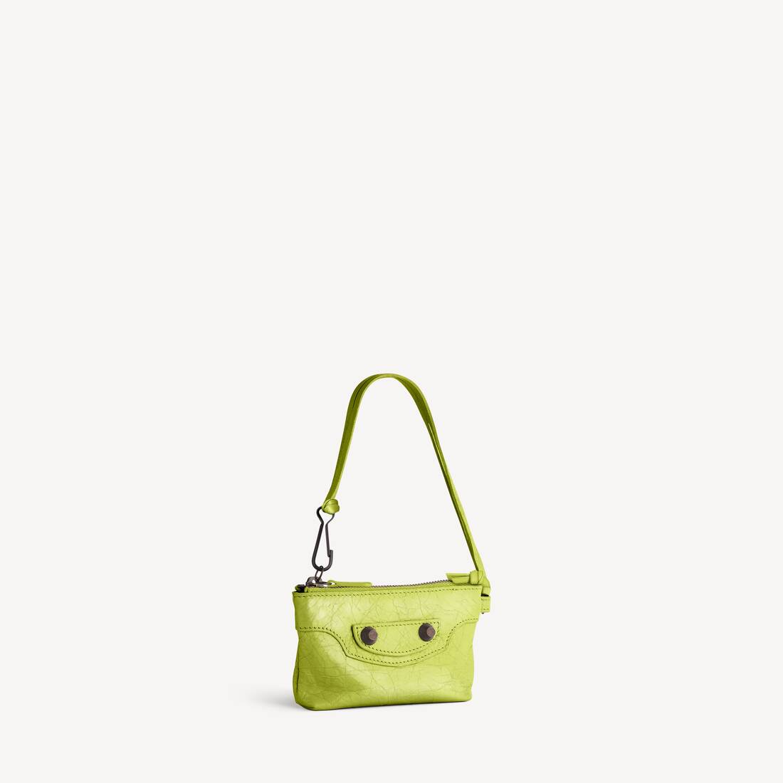 Kvinnors Le City Zippad Pouch Charm i pistasch