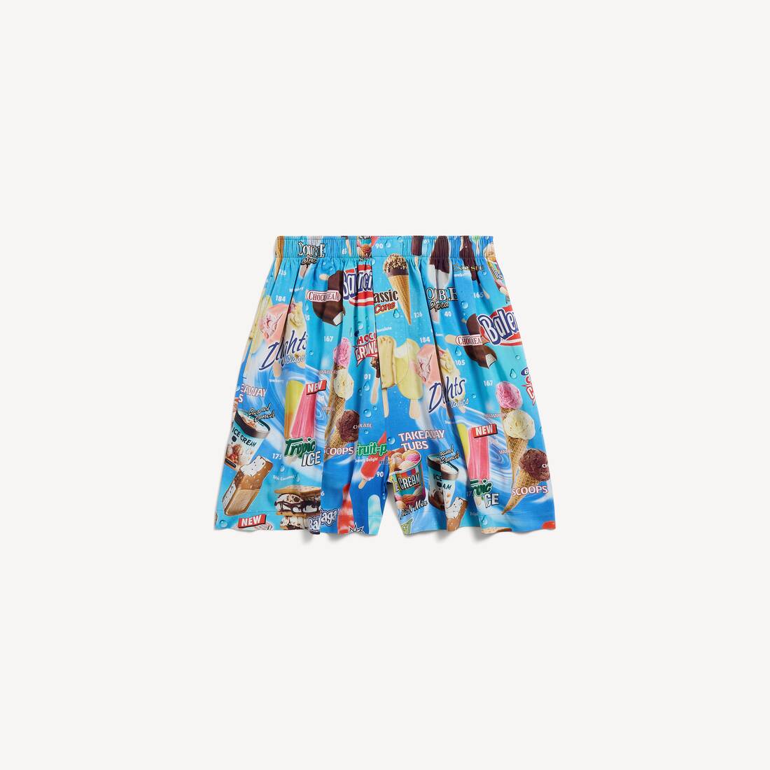 Mans Sweet Treat-nattshortar i blått