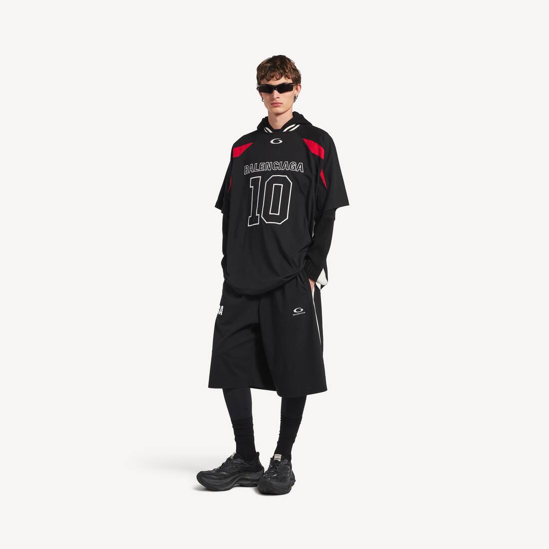 Herrars Balenciaga | Nba-samarbete Tröjor med short i svart/vitt