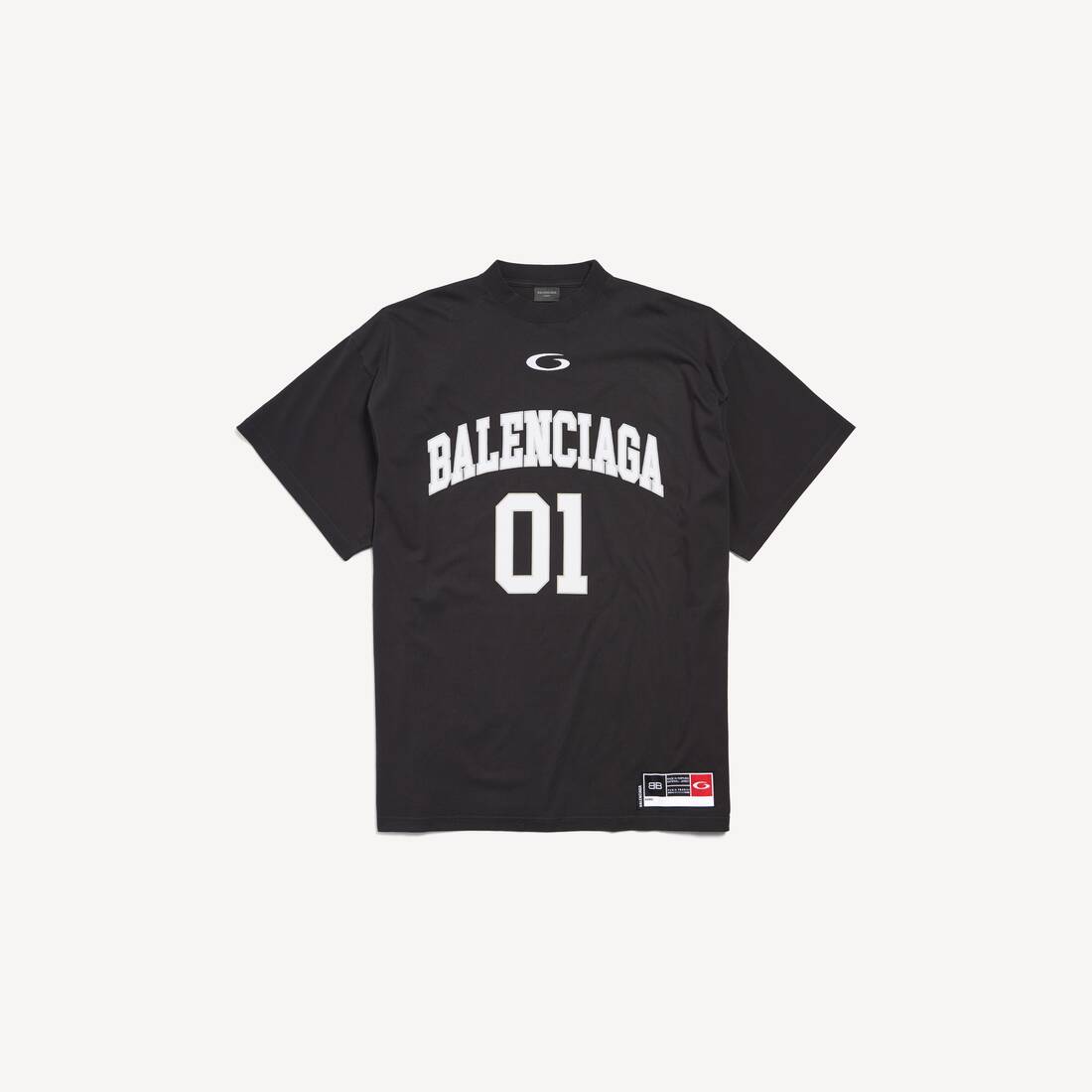 Herrarnas basketballserie - Oversized T-shirt i svart