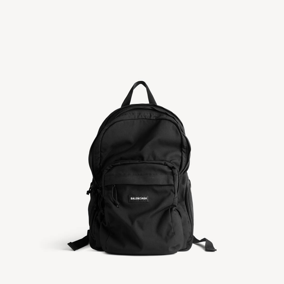 Herrars Explorer multipocket ryggsäck i svart
