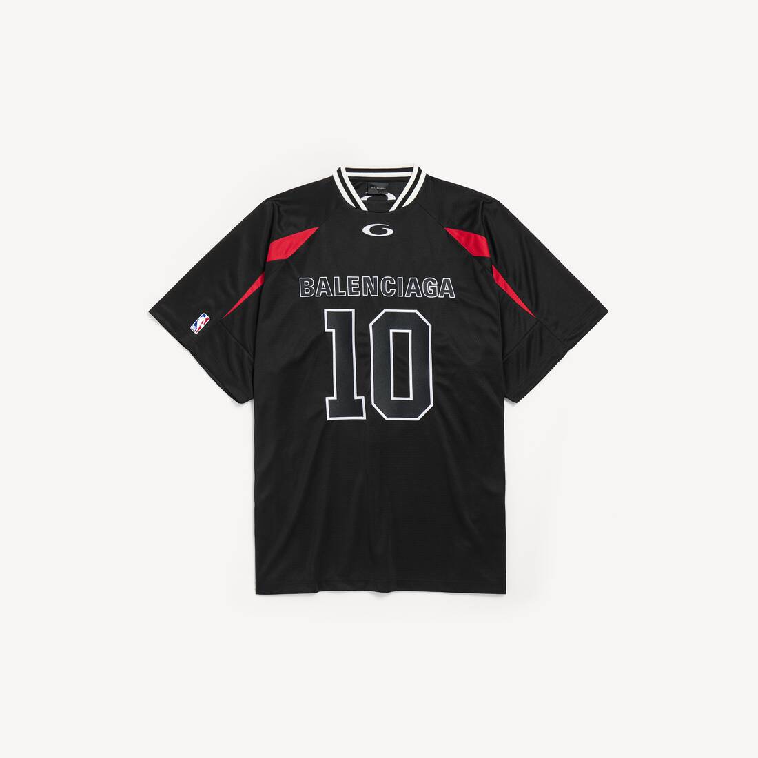 Herrars Balenciaga | NBA-samarbete Oversized T-shirt i svart/multifärg