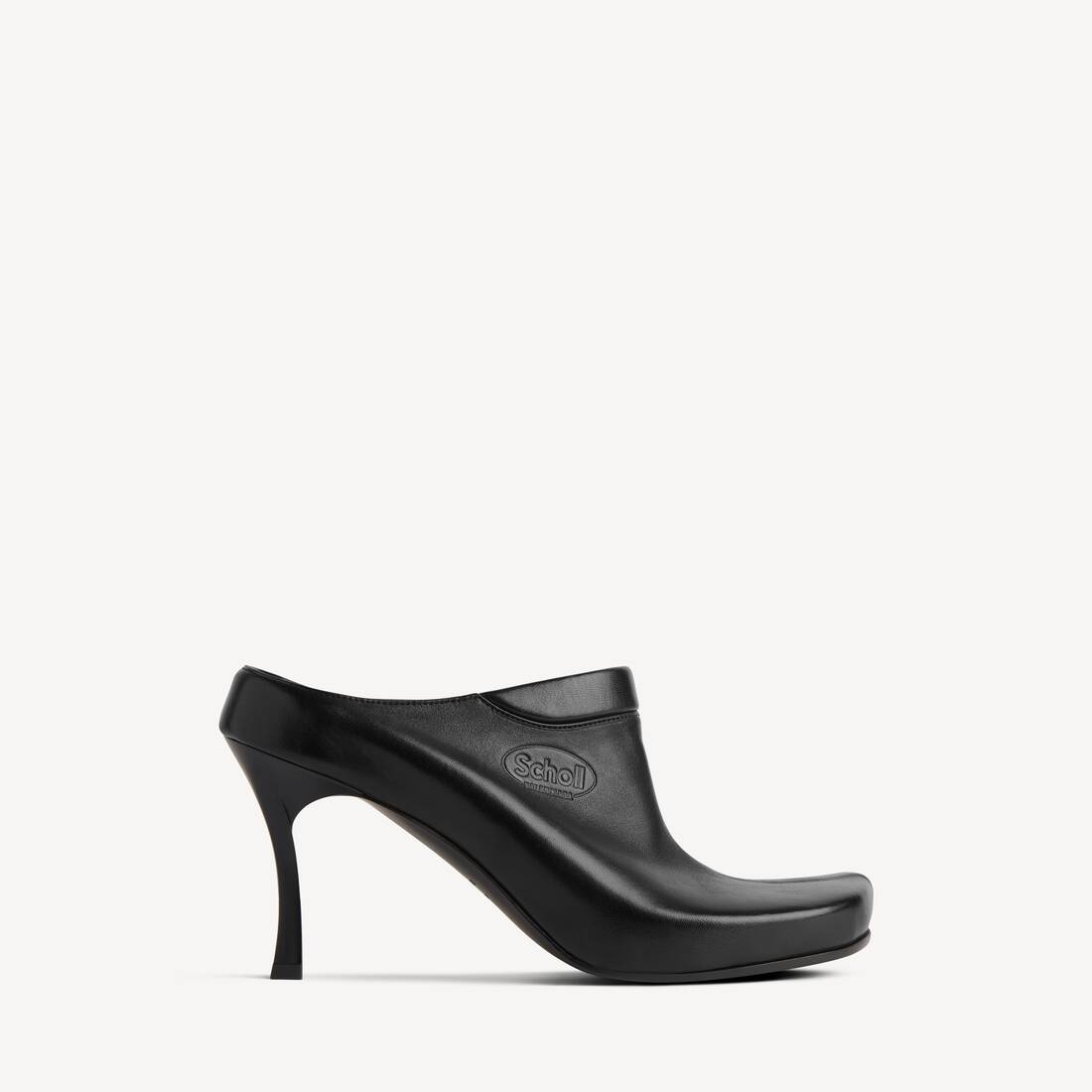 Damers Balenciaga I Scholl-mule i svart