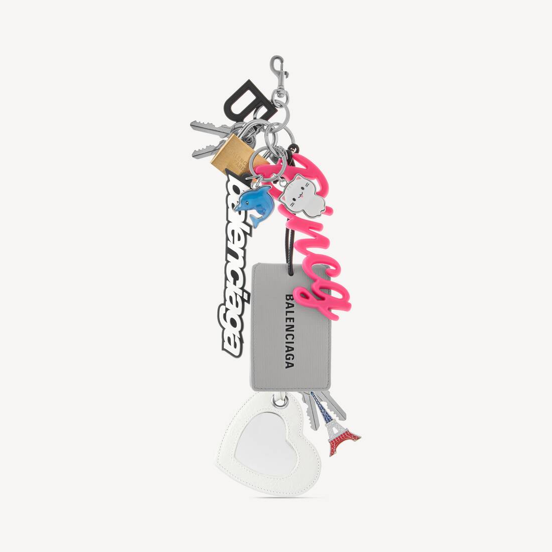 Damas Turner Charm/nöckelbär i flerfärgat