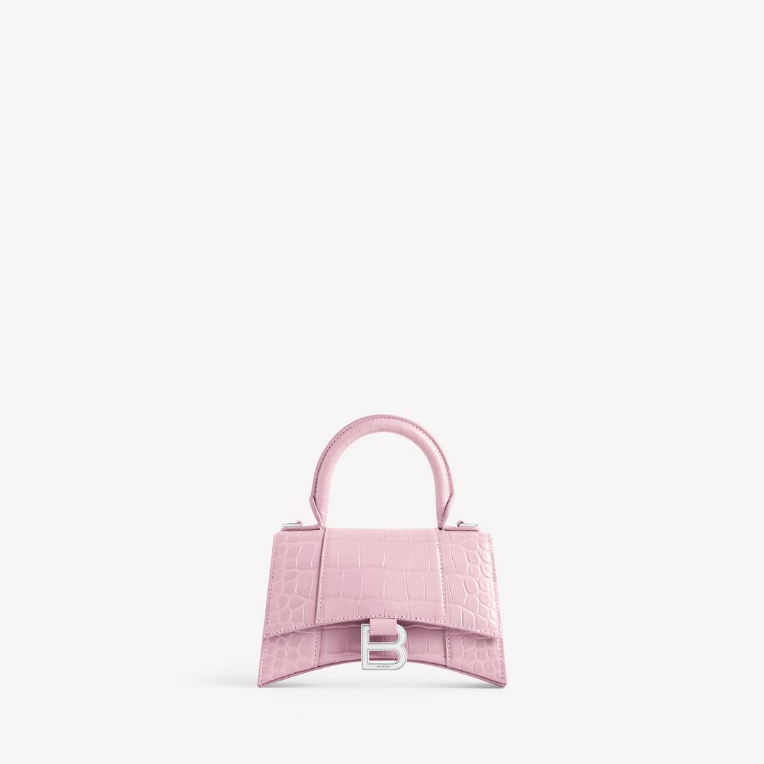 Damkvinnas hourglass-väska Xs i rosa