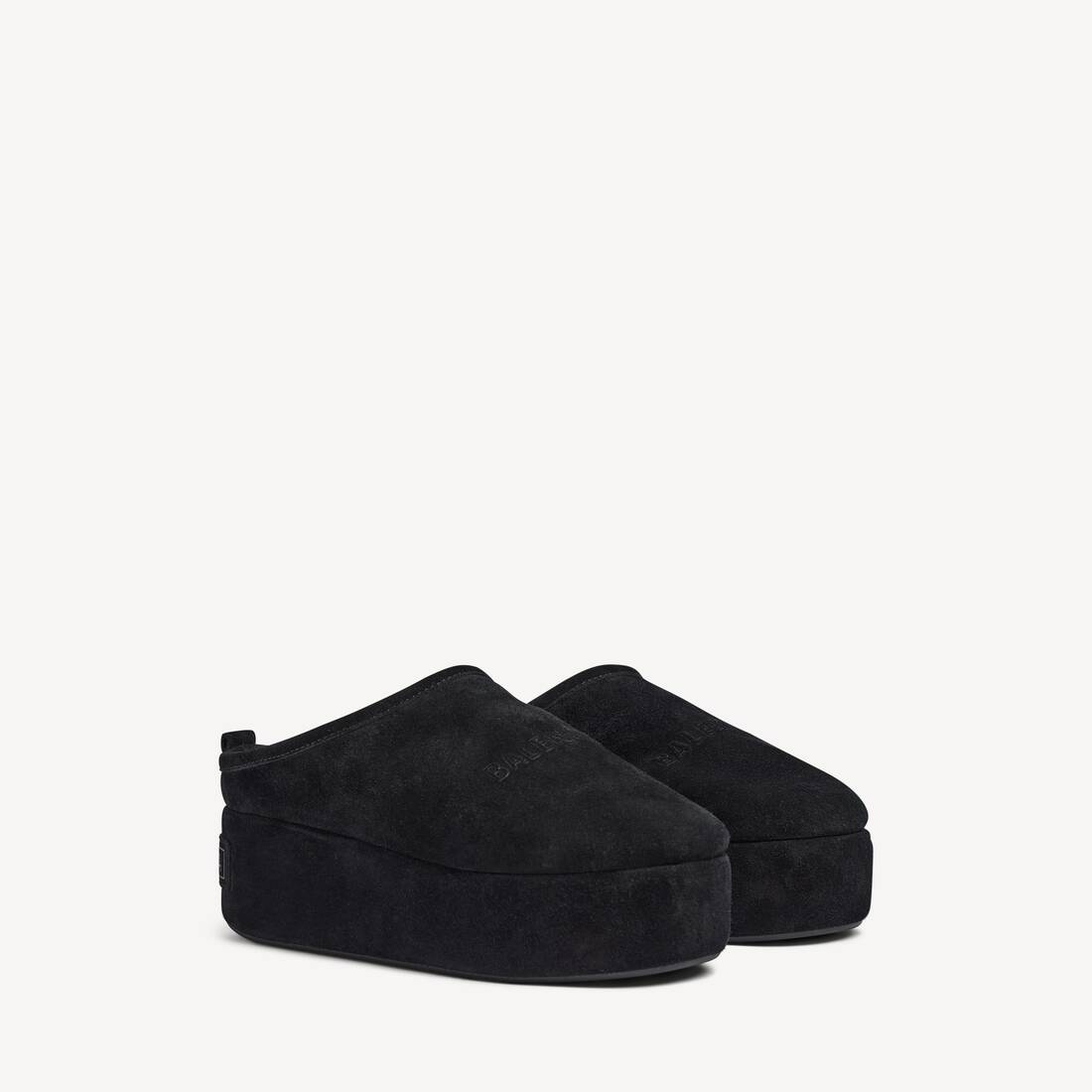 Damas Alaska Soft Platform Mule i svart