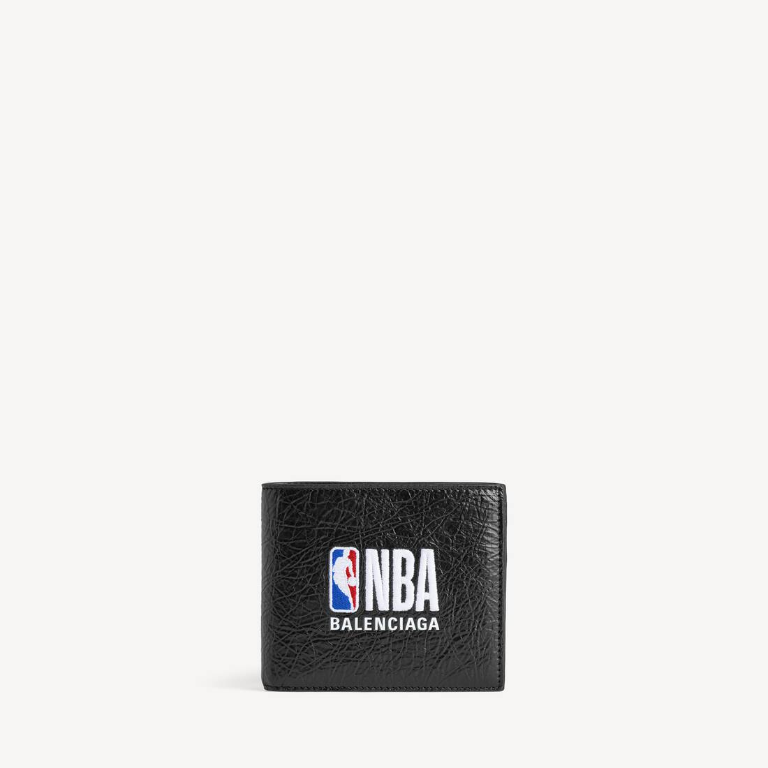 Mans Balenciaga | Nba-samarbete Cash Square Foldad plånbok i svart